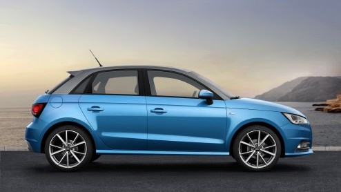 Prijzen Audi A1 facelift vanaf 20.900 euro. Wachten op 1.0 TFSI voor lagere instapprijzen.