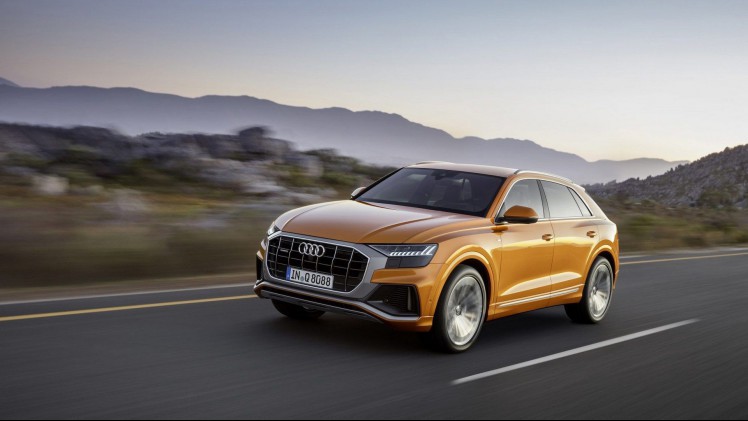 De eerste foto's van de Audi Q8 zijn uitgelekt.
