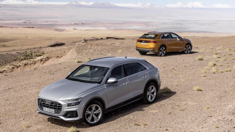 Audi maakt de prijs van de Q8 bekend, zodat de auto nu besteld kan worden.