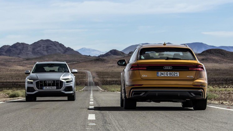 Audi maakt de prijs van de Q8 bekend, zodat de auto nu besteld kan worden.