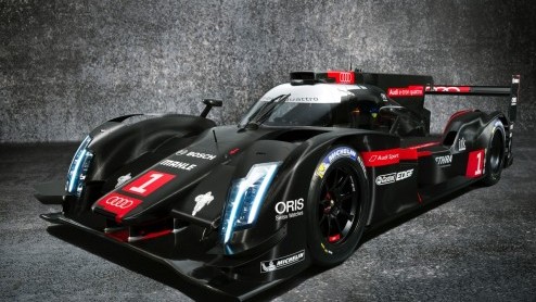 Audi R18 e-tron quattro voor Le Mans 2014 opnieuw ontwikkeld. Hybrideracer heeft nu V6 TDI met twee hybridesystemen.