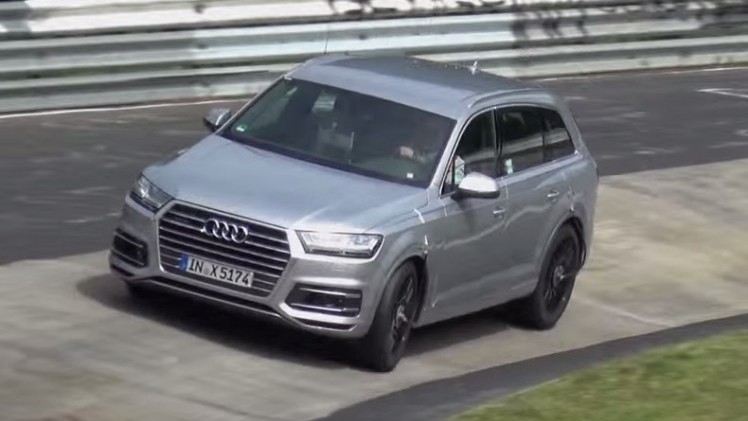 Audi Q7 als snelle SQ7 diesel gesignaleerd.