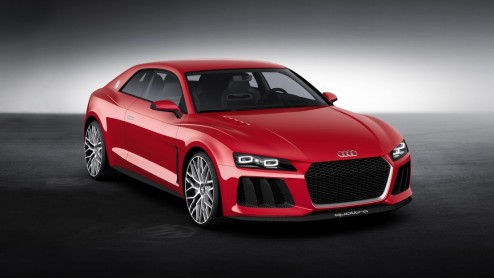 Audi Sport quattro laserlight concept is een snelle plug-in hybride met 700 pk die het licht ziet in Las Vegas.