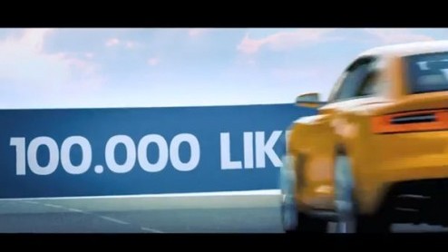 De officile Facebook-pagina van Audi AG heeft in zes maanden tijd 100.000 likes verworven. Om de fans te bedanken heeft Audi een video gemaakt met in de hoofdrol de Sport Quattro Concept.