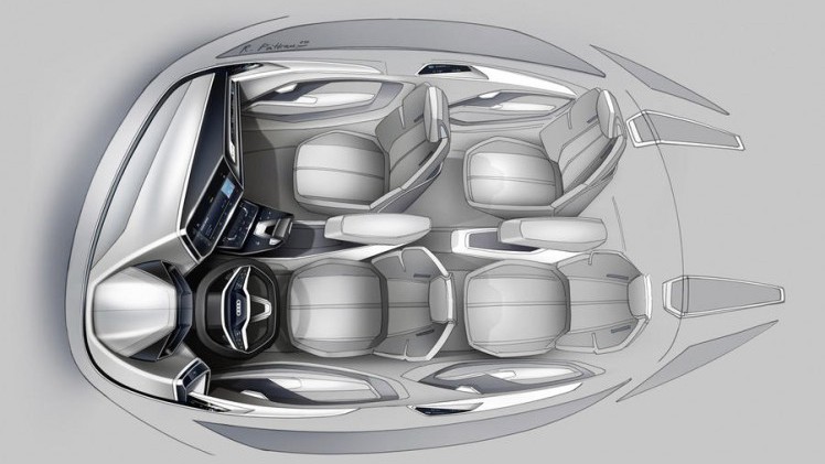 Op de Shanghai Motor Show zal Audi een nieuwe conceptcar onthullen, die we nu door middel van deze designschetsen alvast te zien krijgen.
