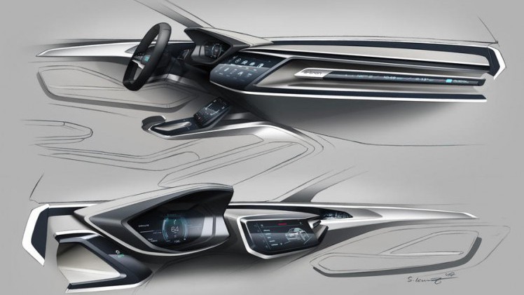 Op de Shanghai Motor Show zal Audi een nieuwe conceptcar onthullen, die we nu door middel van deze designschetsen alvast te zien krijgen.