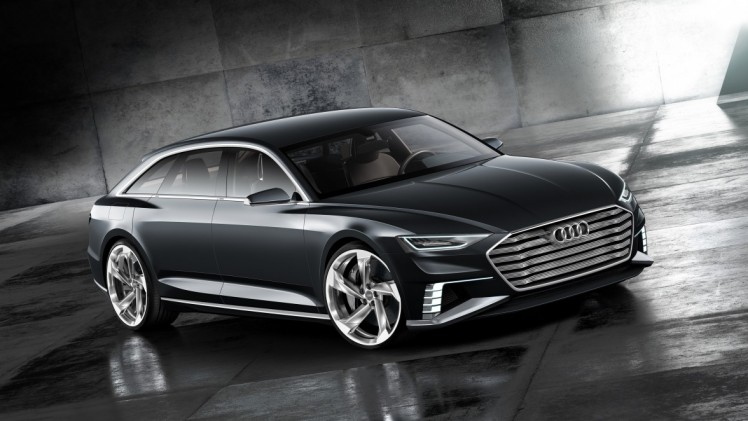 De Audi prologue Avant show car is een plug-in hybride Audi met e-tron quattro, voorzien van de 3.0 TDI en elektromotor. Zijn debuut beleeft hij op de Autosalon van Genve 2015.