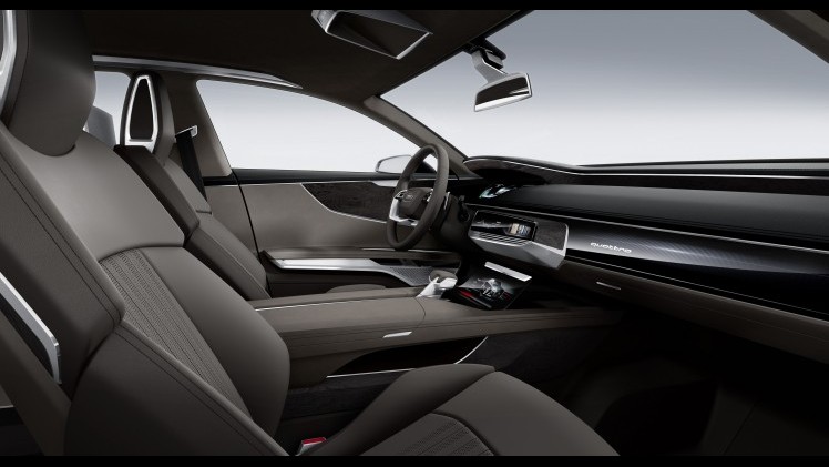 De Audi prologue Avant show car is een plug-in hybride Audi met e-tron quattro, voorzien van de 3.0 TDI en elektromotor. Zijn debuut beleeft hij op de Autosalon van Genve 2015.