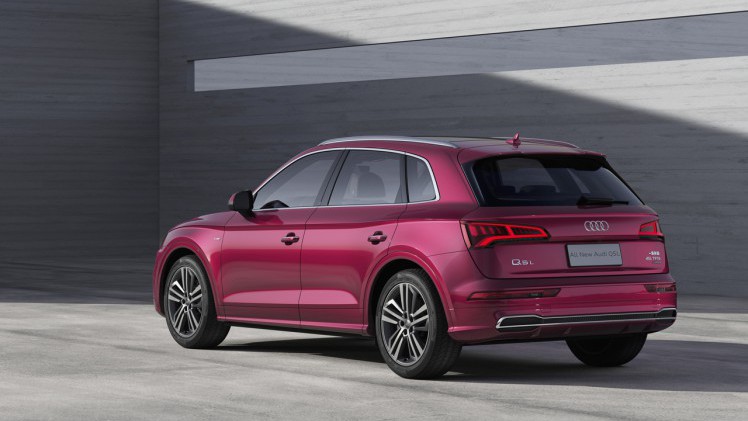 Audi brengt in China een verlengde Q5 uit.