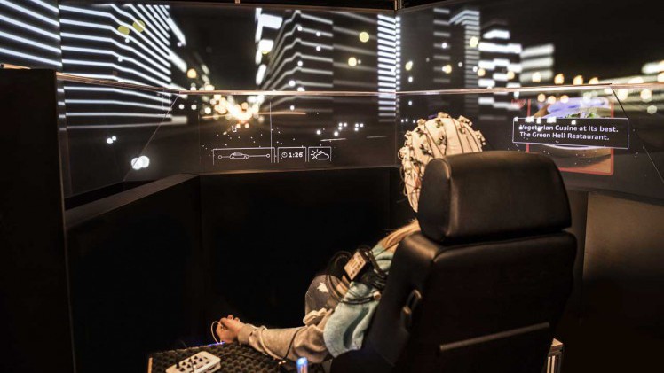 Audi onderzoekt hoe mensen het verblijf in een autonoom rijdende auto ervaren en wat ze met hun extra vrije tijd gaan doen.