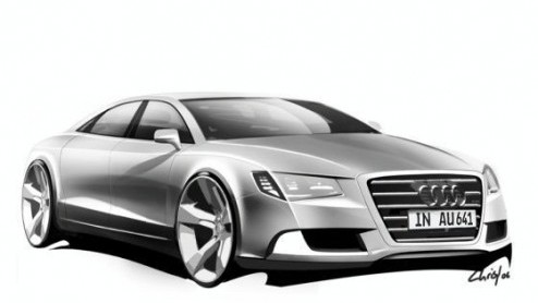 Dankzij een aantal ontwerptekeningen kunnen we een kijkje nemen in de toekomst bij Audi. Enkele modellen in de pijplijn, waaronder de A5 Sportback en Cabriolet, A7 en nieuwe A8 laten zich voor het eer