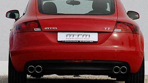 Sommige mensen willen altijd meer. Duitse tuners hebben dat gevoel eigenlijk altijd met autos. Zo ook het Duitse MTM. Dit Duitse tuningbedrijf vond het vermogen van de nieuwe TT wat aan de magere kan