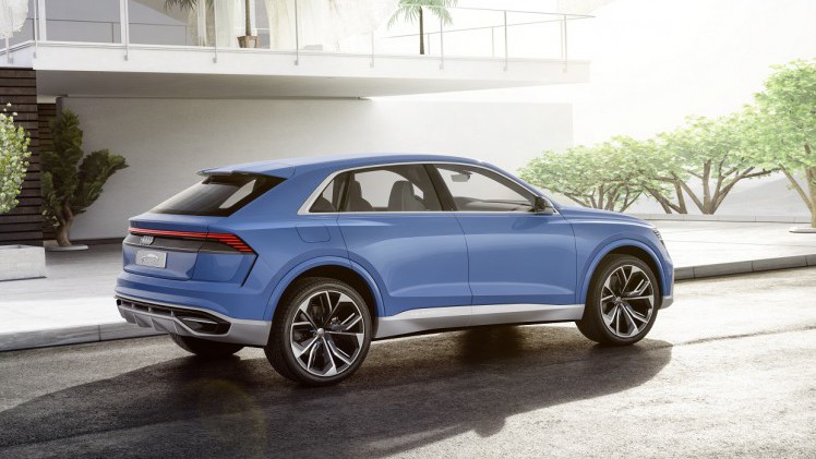 Audi toont op de North American International Auto Show de Q8 Concept, een voorbode voor een SUV boven de Q7. De auto heeft een plug-in hybride aandrijflijn en beschikt over virtual reality.