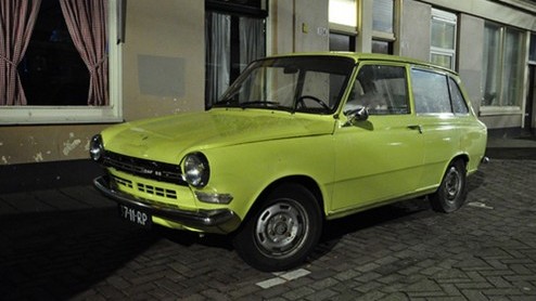 Een Dafje 55 dat 168 liep.