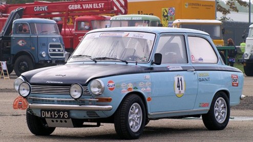 Een Dafje 55 dat 168 liep.