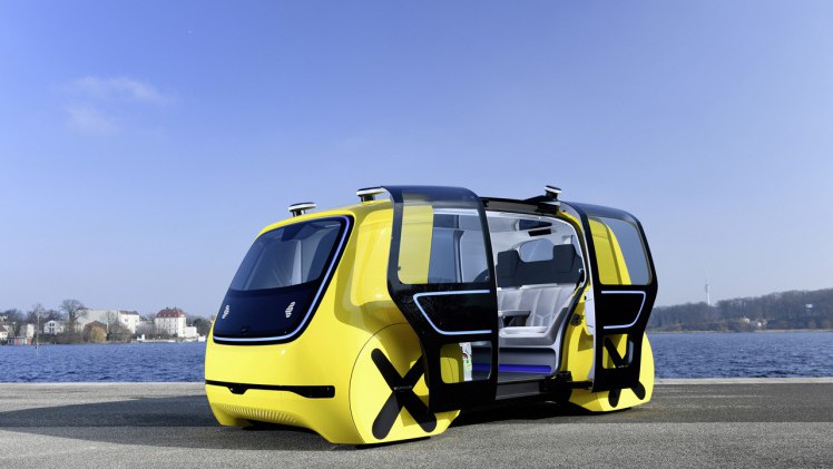 Volkswagen lanceert een autonome schoolbus op het SEDRIC platform.