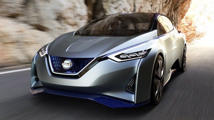 Nissan werkt naar de introductie van de zelfrijdende auto in 2020 met de Nissan IDS Concept op de Tokyo Motor Show 2015.