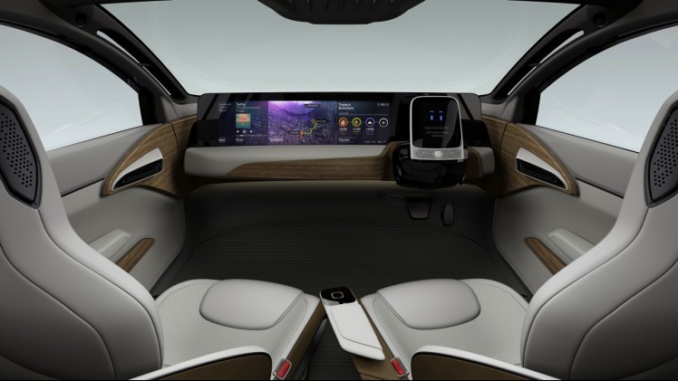 Nissan werkt naar de introductie van de zelfrijdende auto in 2020 met de Nissan IDS Concept op de Tokyo Motor Show 2015.