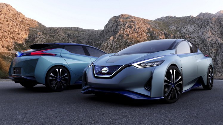 Nissan werkt naar de introductie van de zelfrijdende auto in 2020 met de Nissan IDS Concept op de Tokyo Motor Show 2015.
