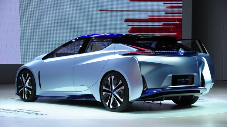 Nissan werkt naar de introductie van de zelfrijdende auto in 2020 met de Nissan IDS Concept op de Tokyo Motor Show 2015.