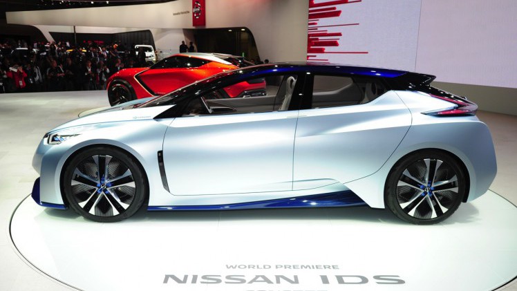 Nissan werkt naar de introductie van de zelfrijdende auto in 2020 met de Nissan IDS Concept op de Tokyo Motor Show 2015.