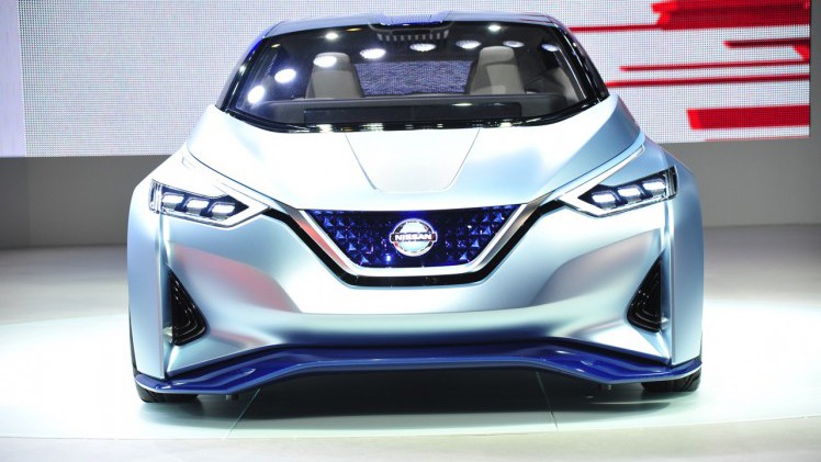 Nissan werkt naar de introductie van de zelfrijdende auto in 2020 met de Nissan IDS Concept op de Tokyo Motor Show 2015.