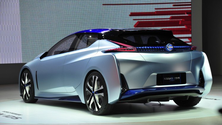 Nissan werkt naar de introductie van de zelfrijdende auto in 2020 met de Nissan IDS Concept op de Tokyo Motor Show 2015.