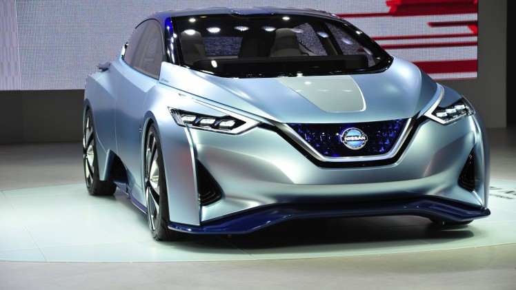 Nissan werkt naar de introductie van de zelfrijdende auto in 2020 met de Nissan IDS Concept op de Tokyo Motor Show 2015.