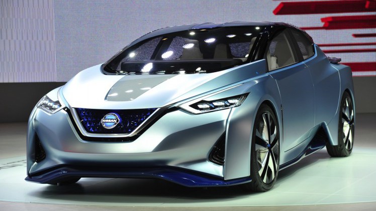 Nissan werkt naar de introductie van de zelfrijdende auto in 2020 met de Nissan IDS Concept op de Tokyo Motor Show 2015.