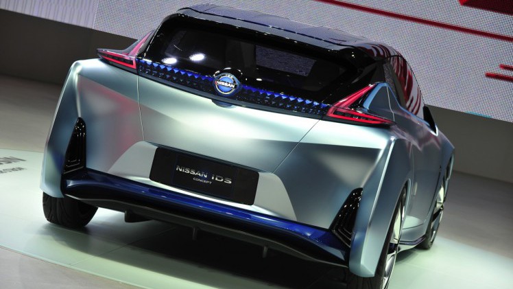 Nissan werkt naar de introductie van de zelfrijdende auto in 2020 met de Nissan IDS Concept op de Tokyo Motor Show 2015.