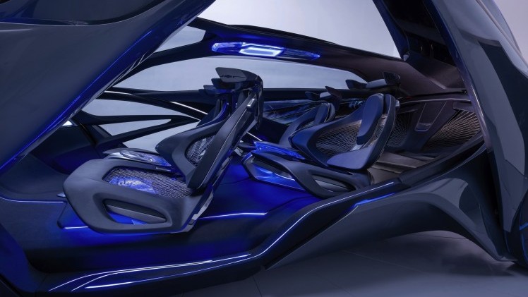 Dus jij dacht dat de Mercedes-Benz F 015 Luxury in Motion extreme vormgeving had? Maak kennis met Chevrolets visie op autonoom rijden. Dit is de FNR Concept.