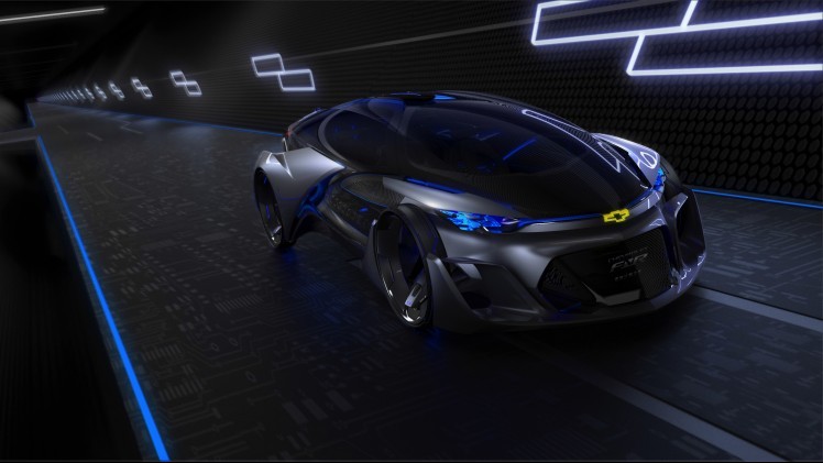 Dus jij dacht dat de Mercedes-Benz F 015 Luxury in Motion extreme vormgeving had? Maak kennis met Chevrolets visie op autonoom rijden. Dit is de FNR Concept.