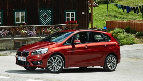 BMW 2 Serie Active Tourer als eDrive plug-in hybride in 2015. In dat jaar introduceert BMW verschillende stekkermodellen.