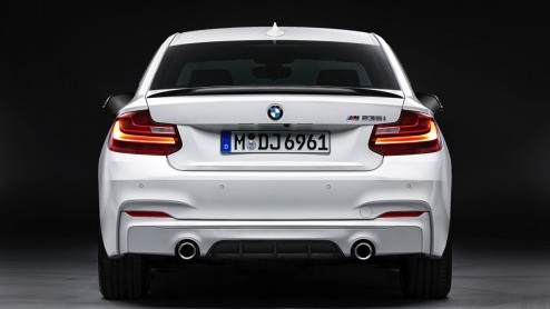 BMW M Performance Parts voor BMW 2 Serie pakken carrosserie, ophanging, interieur en aandrijflijn aan.