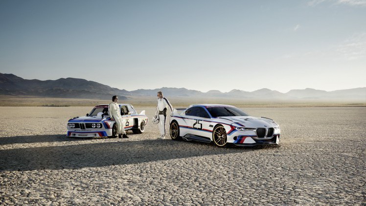 BMW verkoopt dit jaar veertig jaar auto?s in de Verenigde Staten. Reden voor een feestje. BMW trakteert daarom op de BMW 3.0 CSL Hommage R, een eerbetoon aan de 3.0 CSL van weleer.
