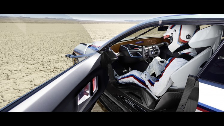 BMW verkoopt dit jaar veertig jaar auto?s in de Verenigde Staten. Reden voor een feestje. BMW trakteert daarom op de BMW 3.0 CSL Hommage R, een eerbetoon aan de 3.0 CSL van weleer.