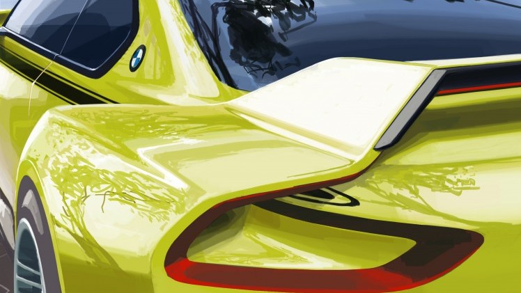 BMW 3.0 CSL Hommage in de spotlights op Villa d'Este van het befaamde Concours d'Elegance.
