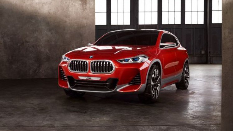 BMW heeft op de Autosalon van Parijs de Concept X2 gepresenteerd, een voorbode voor een auto tussen de X1 en X3.