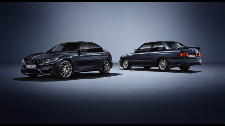 BMW M3 30 Jahre Edition eert het verleden en viert de maatstaf. Er komen 10 exemplaren van de totale oplage a 500 stuks naar Nederland.