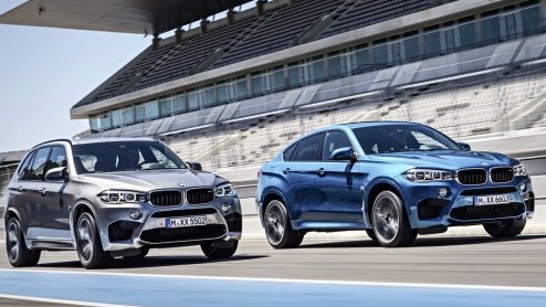 BMW presenteert op de Los Angeles Auto Show de M-versies van de X5 en de X6.