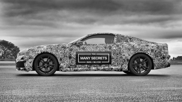 De nieuwe BMW 8-serie maakt zijn circuitdebuut op Daytona in januari.