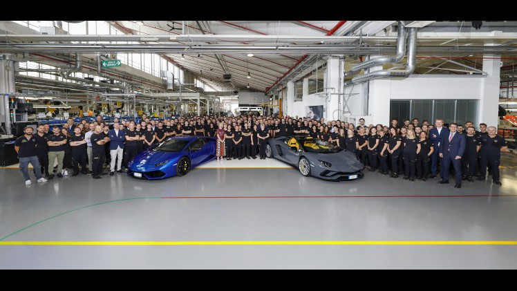 Lamborghini meldt twee productierecords
