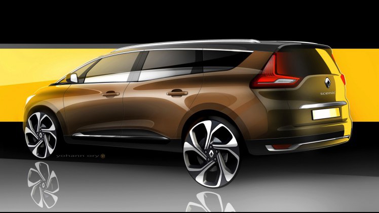 De Renault Grand Scenic is weer in het nieuw gestoken. Hij is groter dan zijn voorganger, maar ook zuiniger en leverbaar met two-tone lak. De levering start in het najaar van 2016.