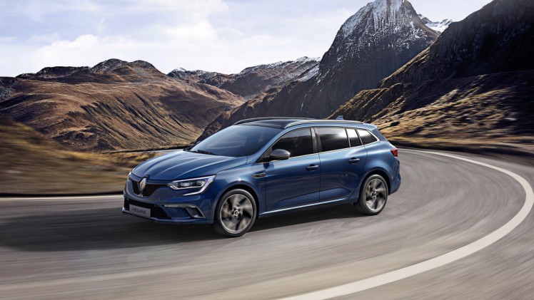 Eerste beelden Renault Megane Estate als GT, voorafgaand aan de Autosalon van Geneve.