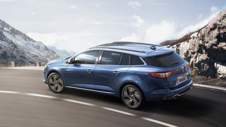 Eerste beelden Renault Megane Estate als GT, voorafgaand aan de Autosalon van Geneve.