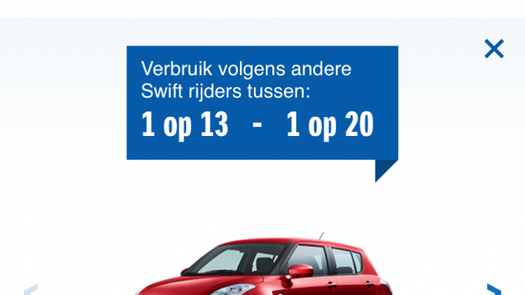 AutoVandaag rijdt met de Suzuki Swift om het werkelijke verbruik van de auto te vergelijken met andere Suzuki-rijders via de gratis Verbruiks-app.