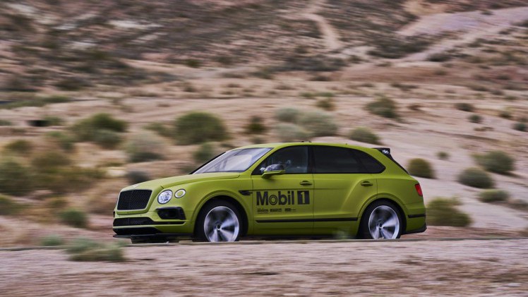 Bentley heeft een Bentayga klaar gestoomd voor de Pikes Peak beklimming