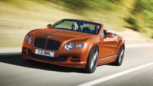 Nieuwe Bentley Flying Spur V8 en Continental GT Speed W12 met 635 pk naar Autosalon van Genve 2014.