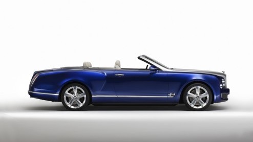 Bentley Mulsanne Cabriolet in Los Angeles gepresenteerd als Grand Convertible.