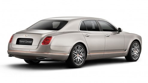 Op de Beijing Motor Show later deze maand presenteert Bentley de Hybrid Concept. De plug-in hybride lijkt een reguliere Mulsanne,maar heeft van binnen heuse plug-in techniek aan boord.